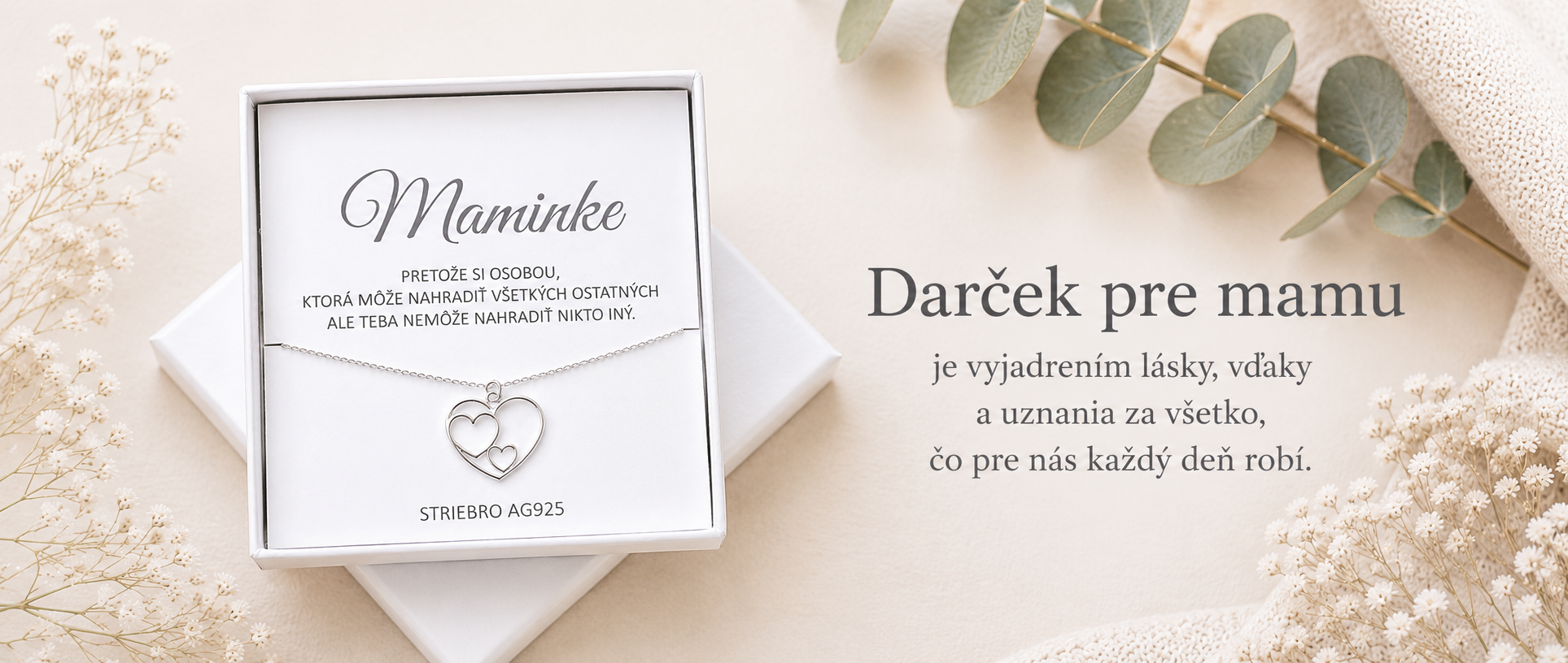 darček pre mamu